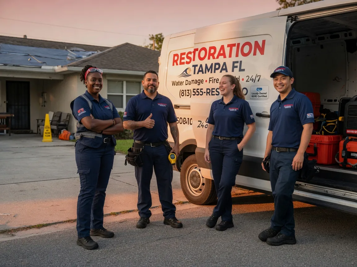Water Damage Restoration company in Arkansas City, KS